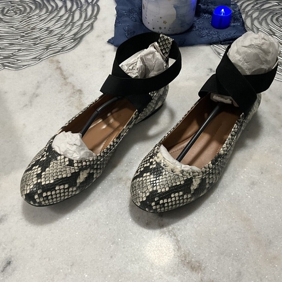 Style & Co Snake Flats Not Worn 8M - Picture 2 of 3
